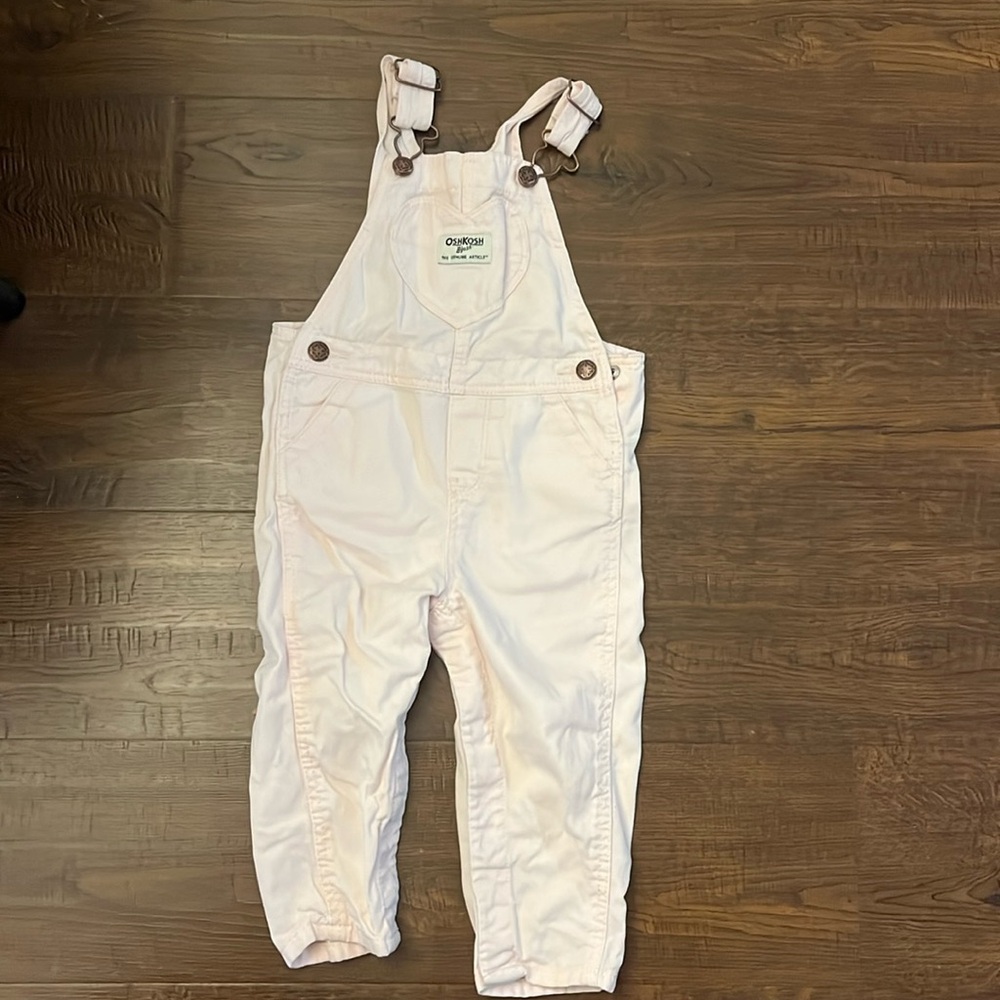 Oshkosh pink overall pants 18 months